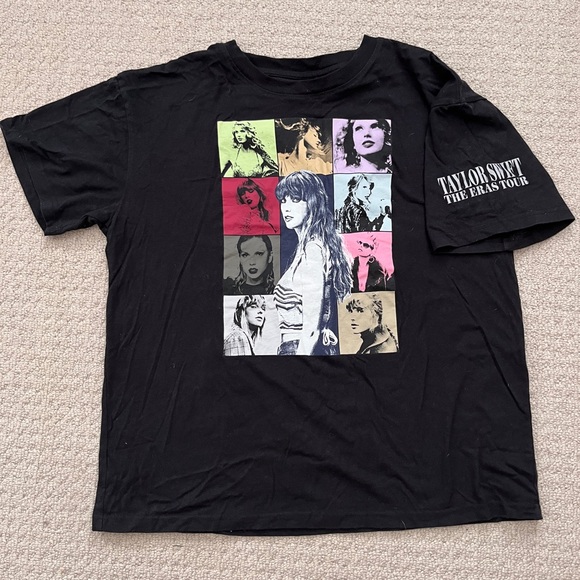 Taylor Swift Tops - Taylor Swift Eras Tour Graphic T-Shirt